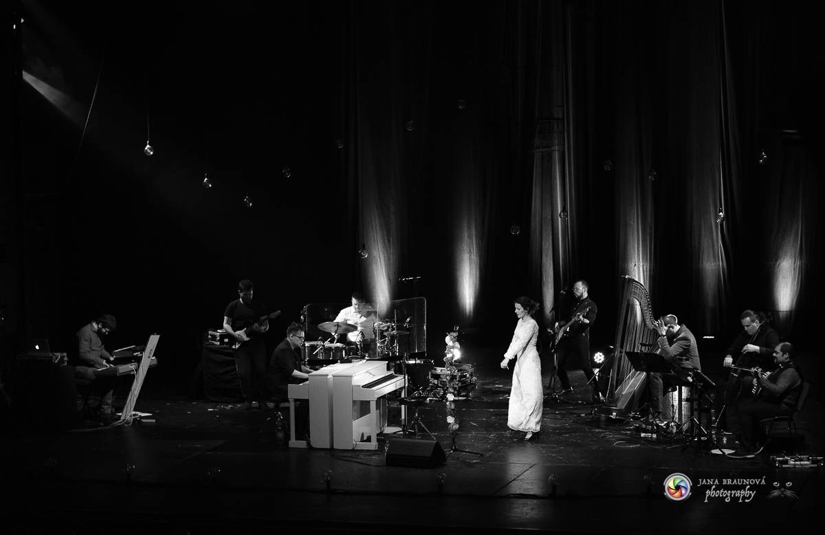 Katarína Knechtová zpívala pražské Hybernii: 