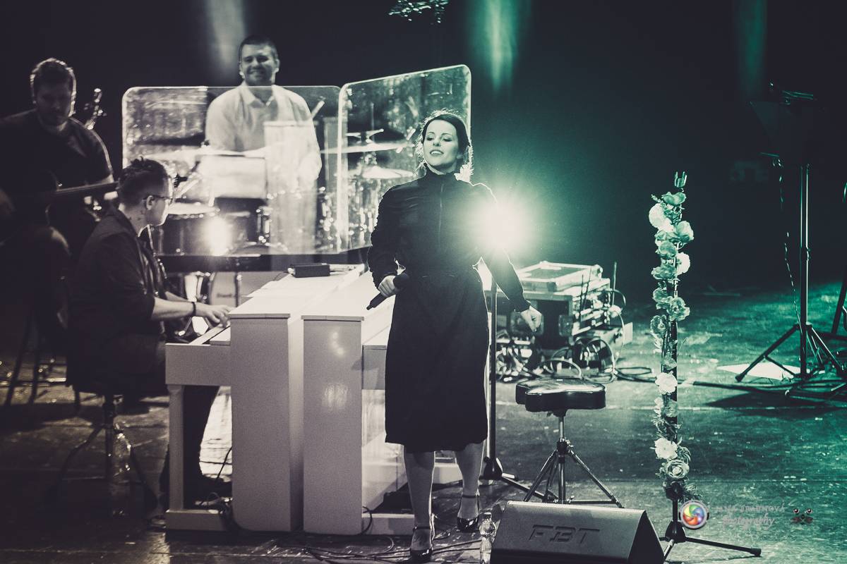 Katarína Knechtová zpívala pražské Hybernii: 