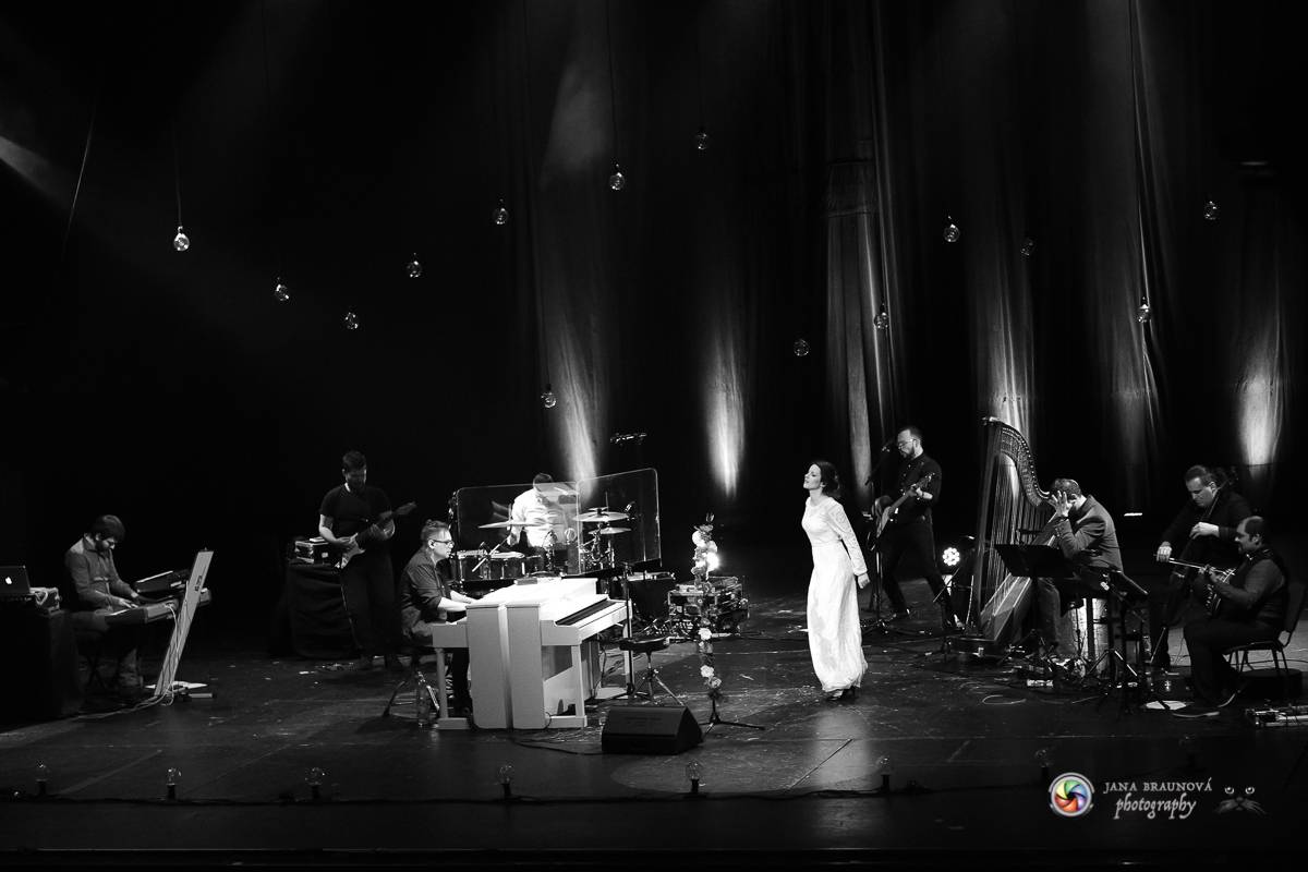 Katarína Knechtová zpívala pražské Hybernii: 