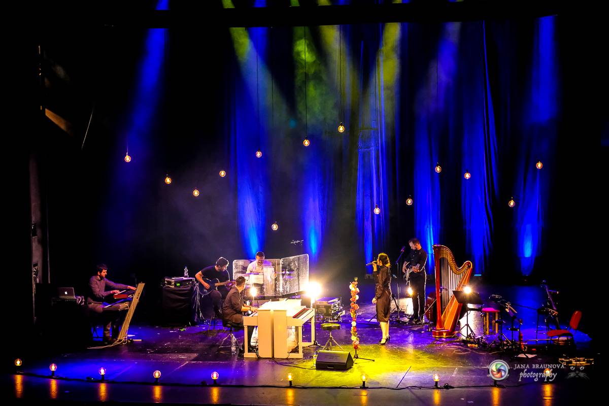 Katarína Knechtová zpívala pražské Hybernii: 