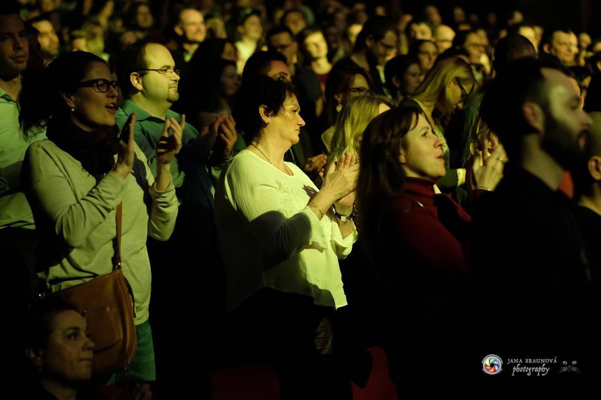 Katarína Knechtová zpívala pražské Hybernii: 