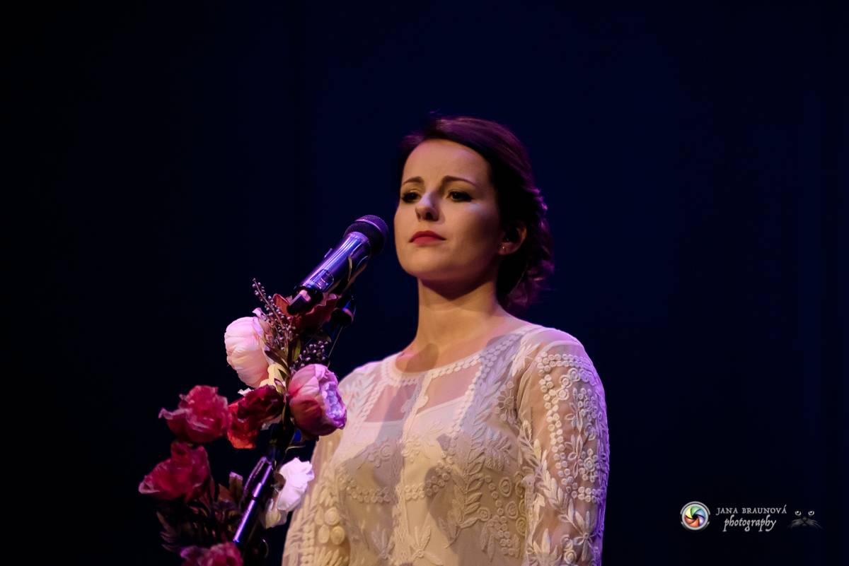 Katarína Knechtová zpívala pražské Hybernii: 