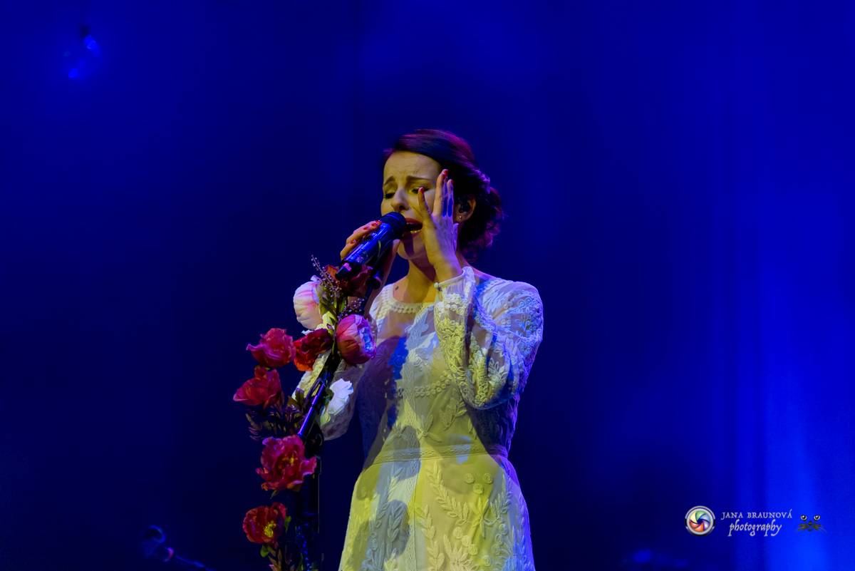 Katarína Knechtová zpívala pražské Hybernii: 