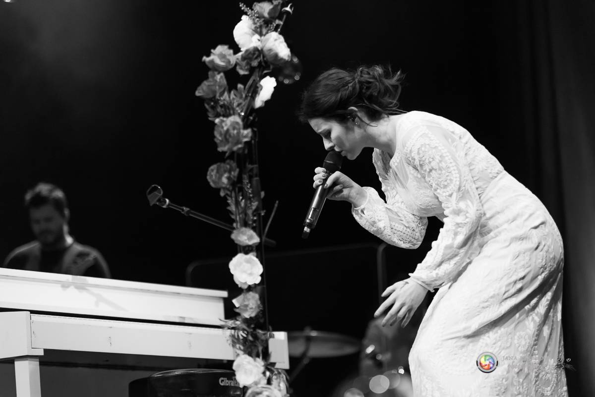 Katarína Knechtová zpívala pražské Hybernii: 