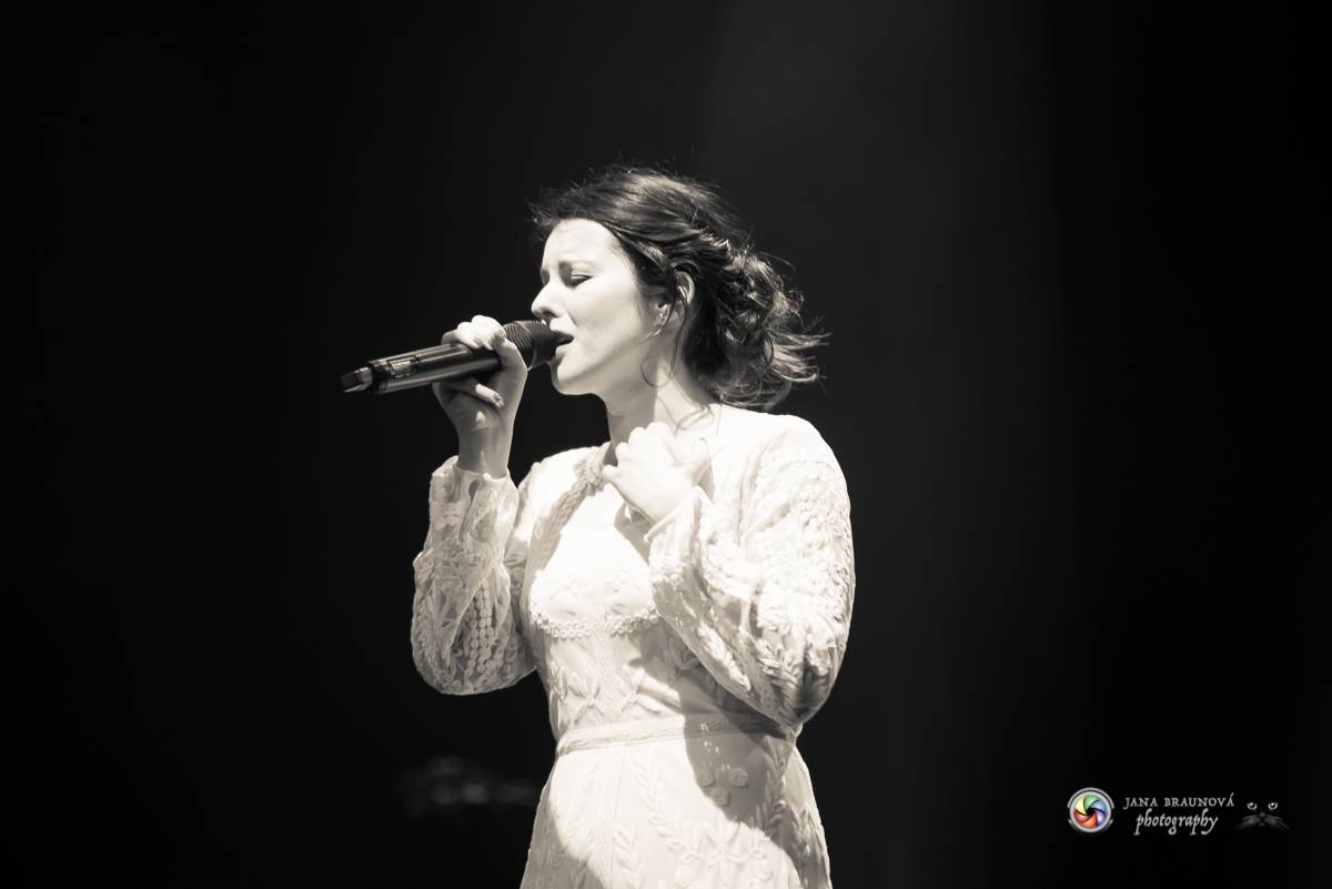 Katarína Knechtová zpívala pražské Hybernii: 