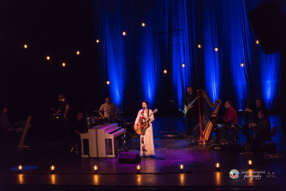 Katarína Knechtová zpívala pražské Hybernii: 