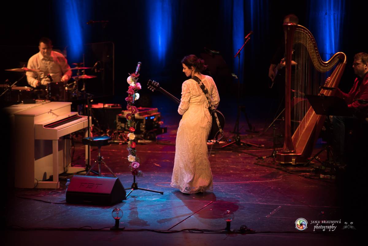 Katarína Knechtová zpívala pražské Hybernii: 