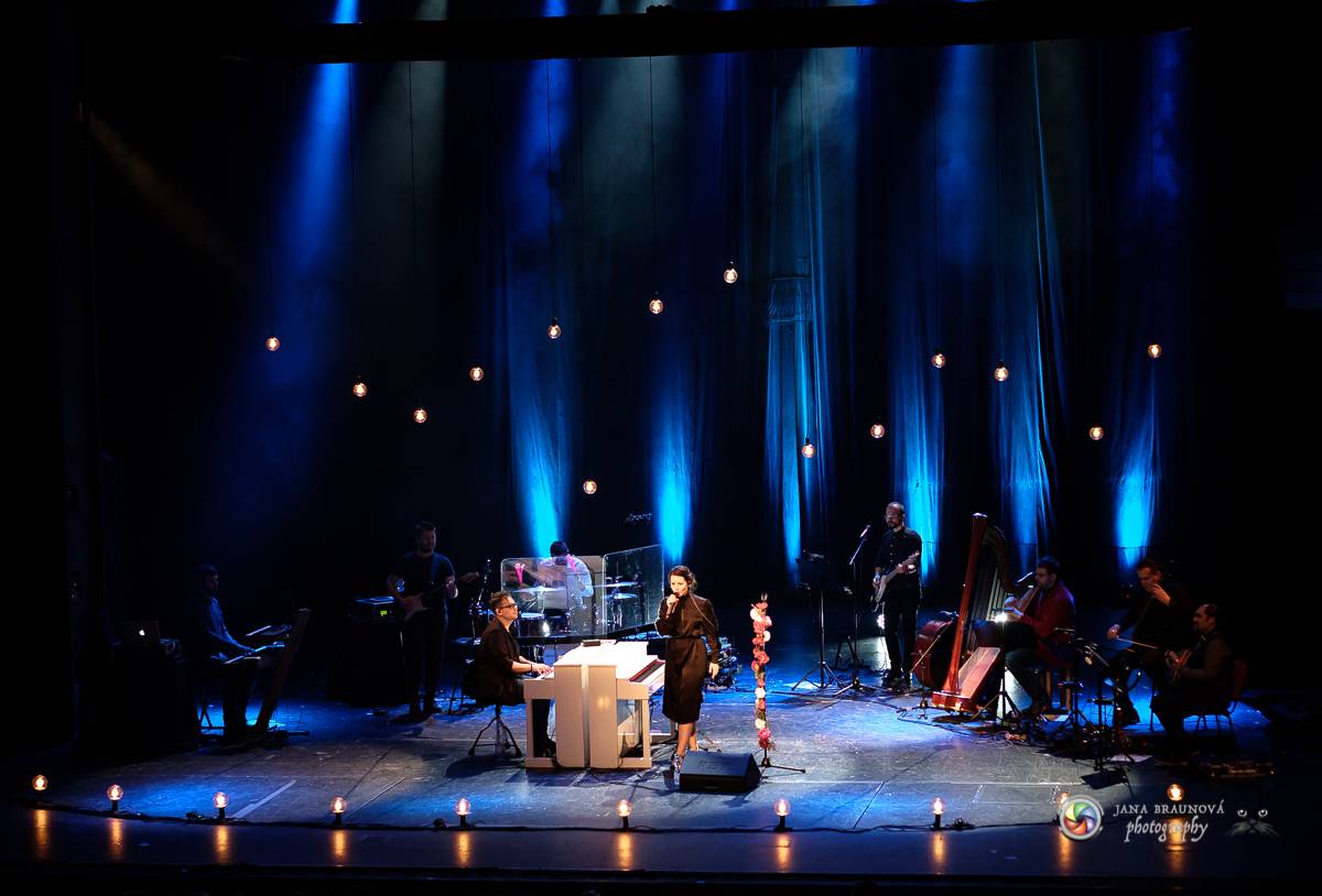 Katarína Knechtová zpívala pražské Hybernii: 