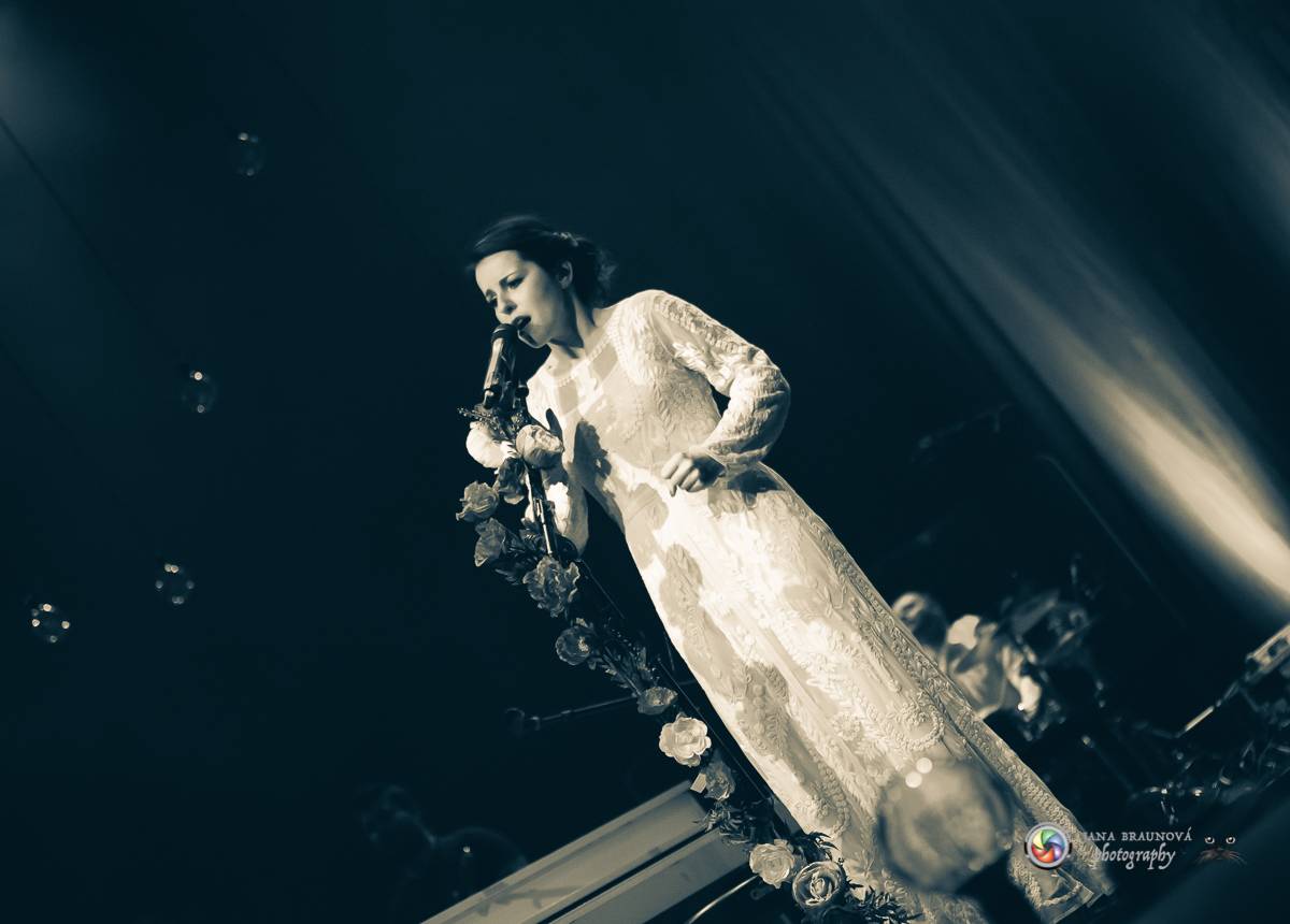 Katarína Knechtová zpívala pražské Hybernii: 