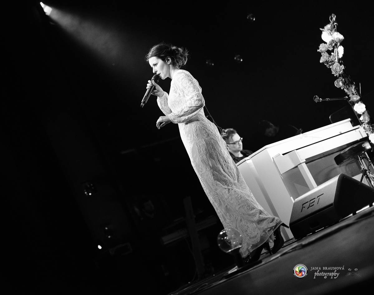 Katarína Knechtová zpívala pražské Hybernii: 