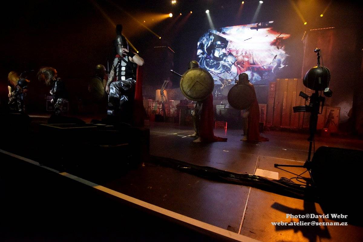 Sabaton v doprovodu Accept málem zbourali sparťanskou Tipsport arénu