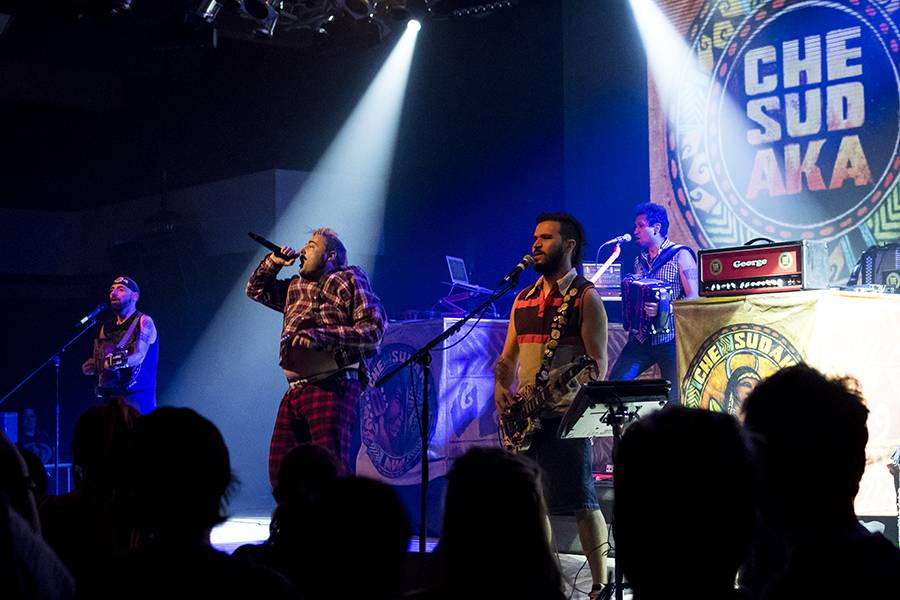 Barcelonská partička Che Sudaka roztancovala pražský Lucerna Music Bar