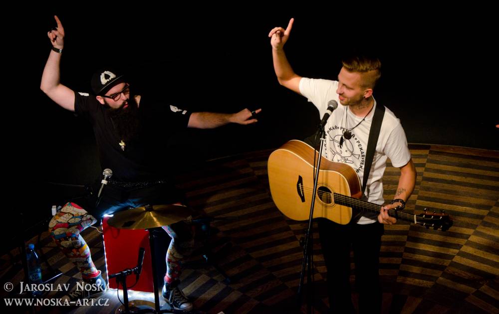 Pekař a Jakub Děkan v obklopení hostů: Malý Velký Tour dorazilo do Prahy