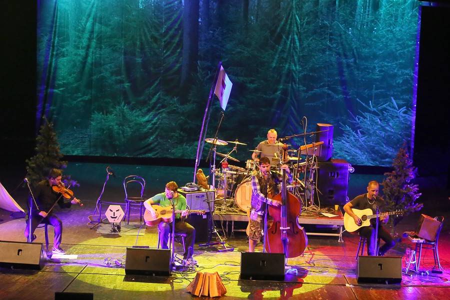 Wohnout unplugged v Brně: v Mahenově divadle voněly špekáčky