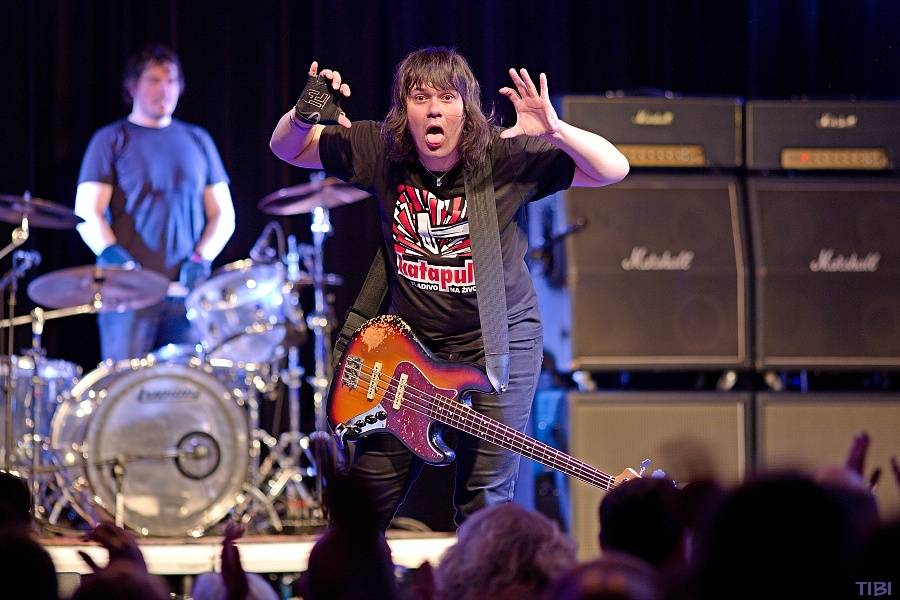 Katapult kázal v Písku tvrdý rock'n'roll