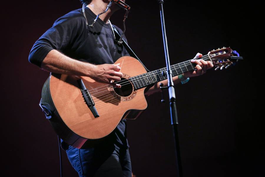 Držitel Grammy Jason Mraz potěšil svými písničkami Forum Karlín