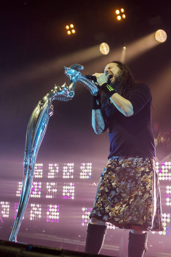 KoRn řádili ve Foru Karlín jako za starých dobrých časů