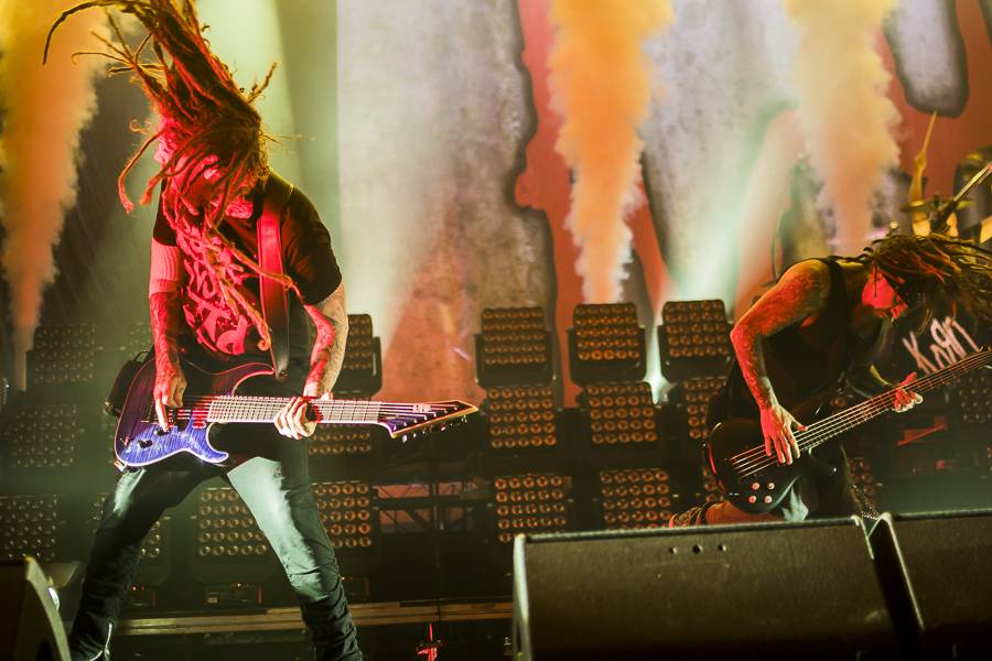 KoRn řádili ve Foru Karlín jako za starých dobrých časů