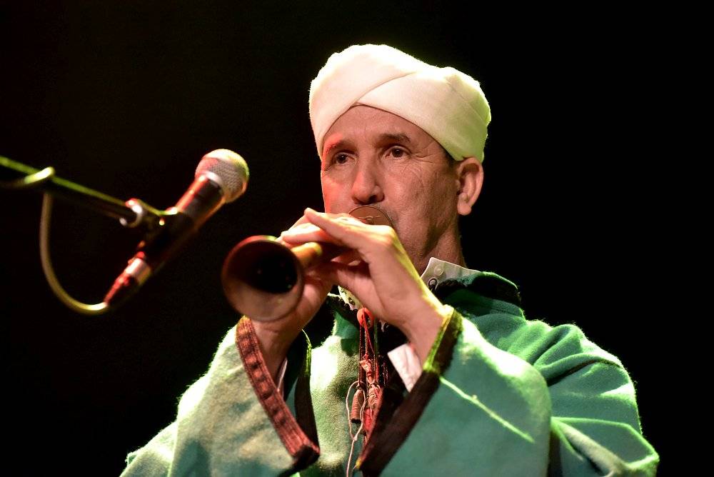 Fascinující transovní hudba z Maroka v podání Jajouka zněla Akropolí