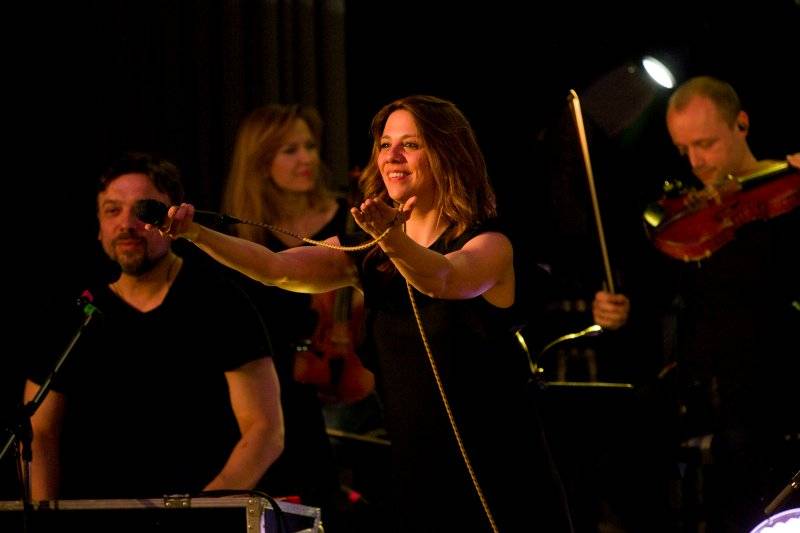 Aneta Langerová rozdávala Radost v Tachově