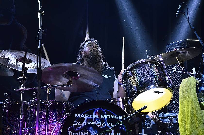 Bývalý zpěvák Iron Maiden Blaze Bayley slavil pálení čarodějnic v plzeňské Šeříkovce