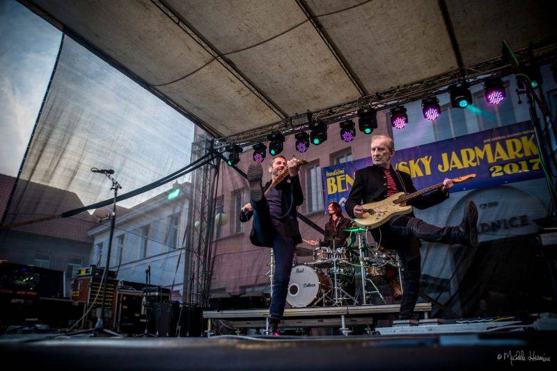 Na Benešovském jarmarku zahráli Michal Hrůza nebo Čechomor