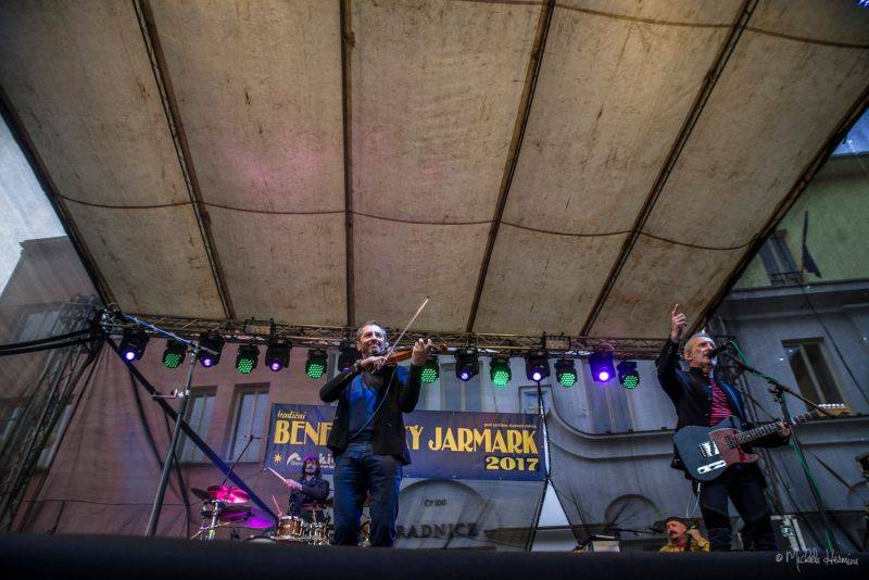 Na Benešovském jarmarku zahráli Michal Hrůza nebo Čechomor