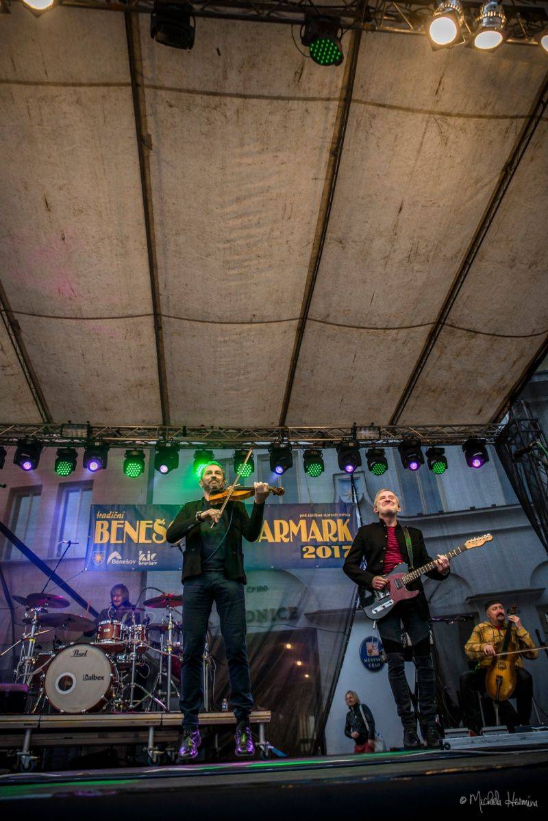 Na Benešovském jarmarku zahráli Michal Hrůza nebo Čechomor