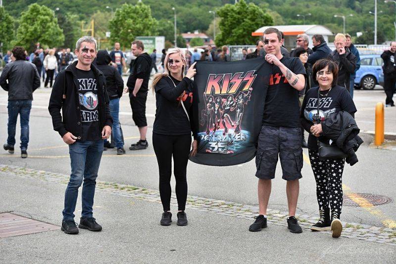 Kiss se svojí show převálcovali Brno