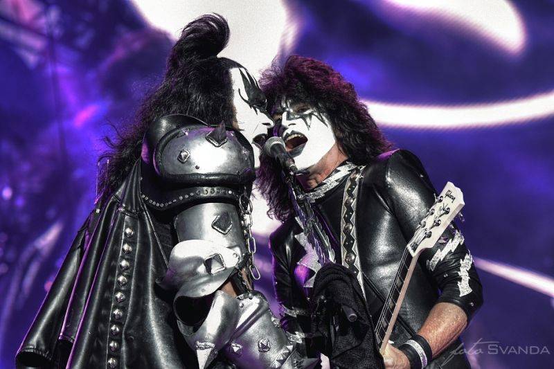 Kiss se svojí show převálcovali Brno