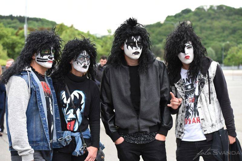 Kiss se svojí show převálcovali Brno