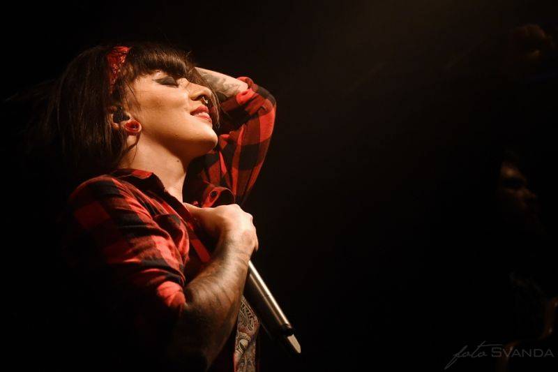 Ukrajinský uragán jménem Jinjer vtrhl na brněnskou Melodku