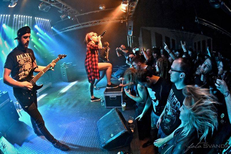 Ukrajinský uragán jménem Jinjer vtrhl na brněnskou Melodku