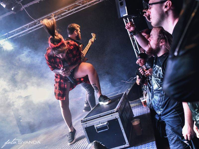 Ukrajinský uragán jménem Jinjer vtrhl na brněnskou Melodku