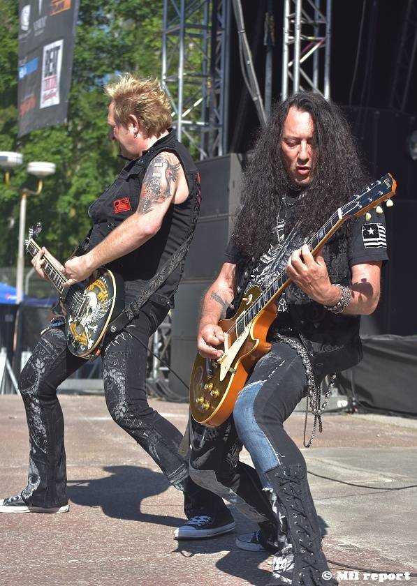 Metalfest v Plzni: První den metalového svátku ovládli Hammerfall, Airbourne nebo Primal Fear