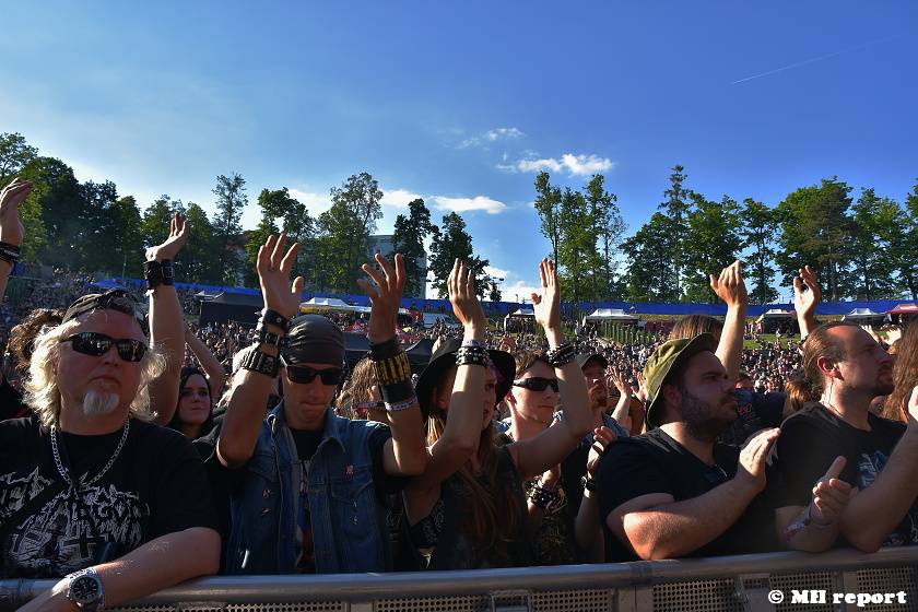 Metalfest v Plzni: První den metalového svátku ovládli Hammerfall, Airbourne nebo Primal Fear