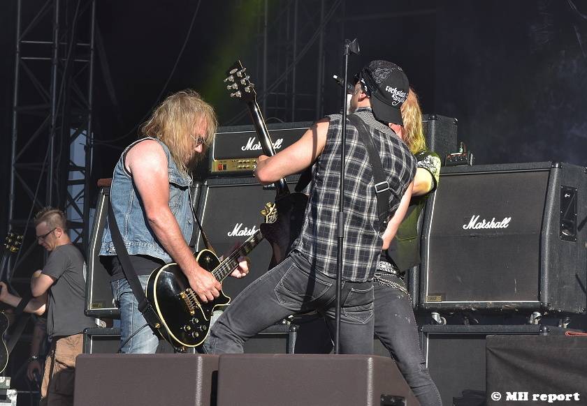 Metalfest v Plzni: První den metalového svátku ovládli Hammerfall, Airbourne nebo Primal Fear