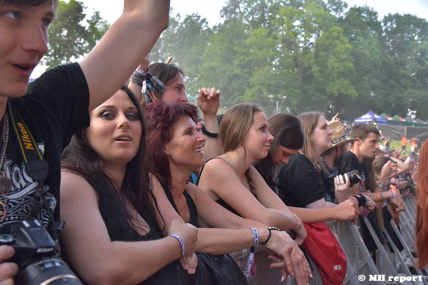 Metalfest v Plzni: První den metalového svátku ovládli Hammerfall, Airbourne nebo Primal Fear