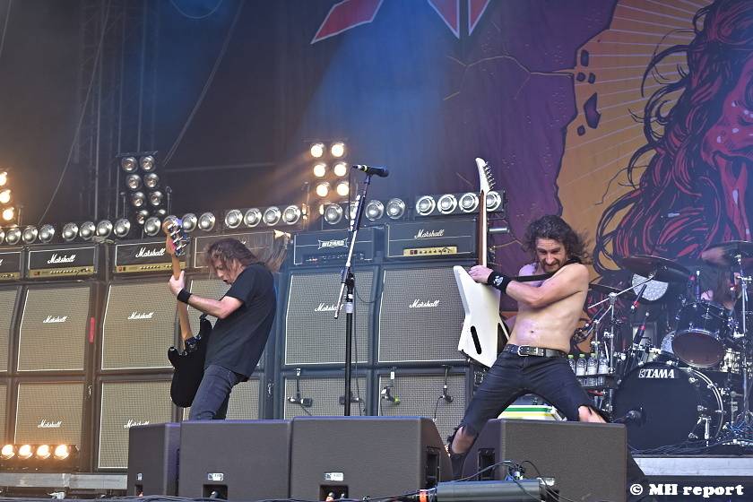 Metalfest v Plzni: První den metalového svátku ovládli Hammerfall, Airbourne nebo Primal Fear