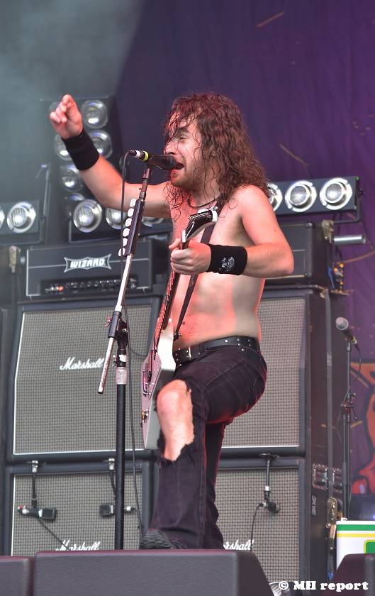 Metalfest v Plzni: První den metalového svátku ovládli Hammerfall, Airbourne nebo Primal Fear