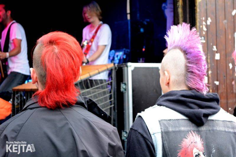 Za koule punk fest hostil v Modré Vopici SPS, The Fialky, Punk Floid i Houbu