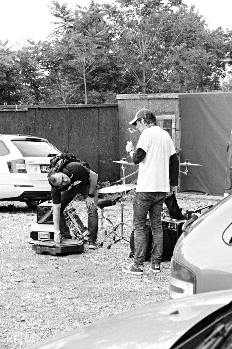 Za koule punk fest hostil v Modré Vopici SPS, The Fialky, Punk Floid i Houbu