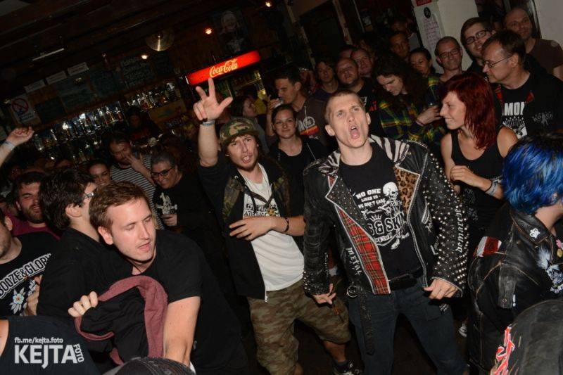 Za koule punk fest hostil v Modré Vopici SPS, The Fialky, Punk Floid i Houbu