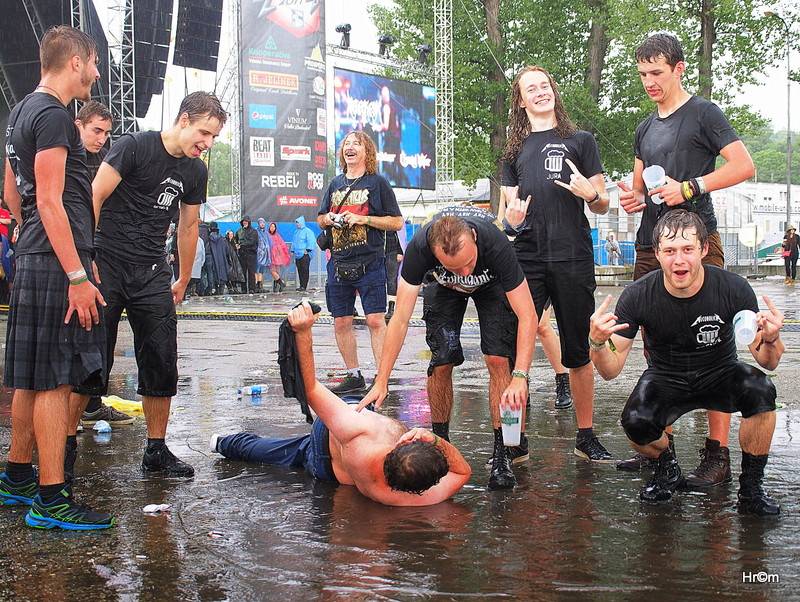 Masters Of Rock v sobotu nezastavil ani déšť, hráli Delain nebo Pretty Maids