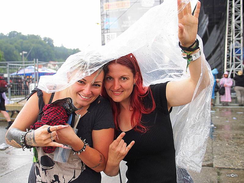 Masters Of Rock v sobotu nezastavil ani déšť, hráli Delain nebo Pretty Maids