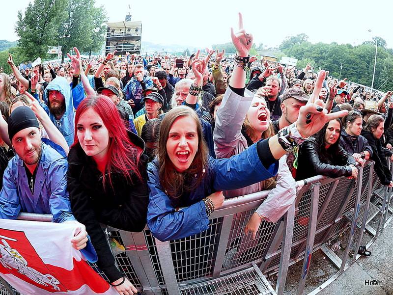 Masters Of Rock v sobotu nezastavil ani déšť, hráli Delain nebo Pretty Maids