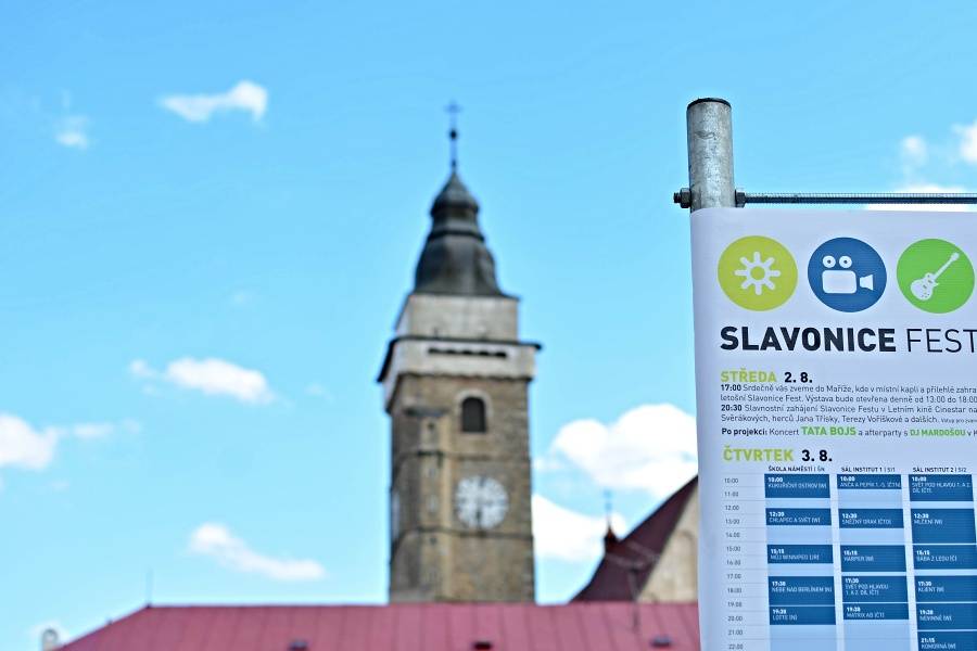 Slavonice fest bavil filmy i hudbou, hráli Tata Bojs, Michal Hrůza nebo Visací zámek