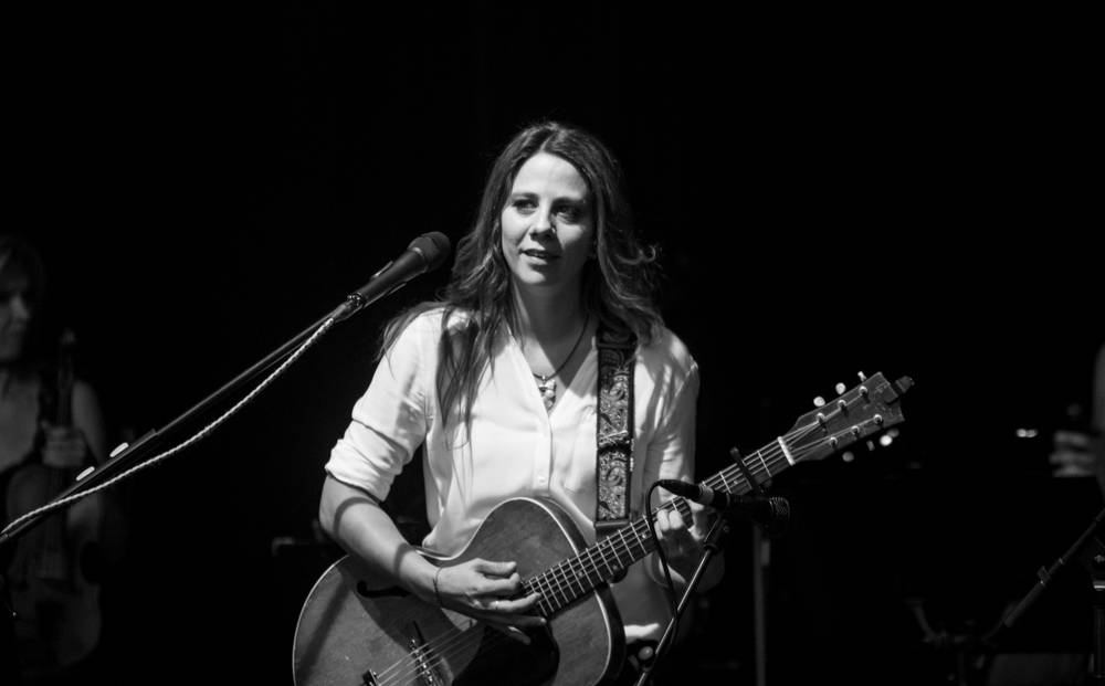 Aneta Langerová zpívala na Vyšehradě o srpnových kometách i o tom, jak se nad Prahou stmívá