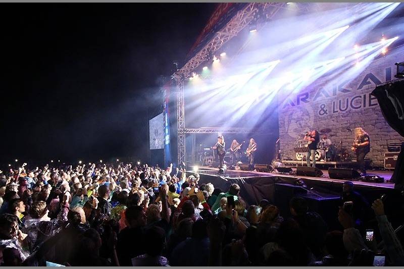 Hrady CZ se přesunuly na Moravu, na Veveří vystoupili Arakain s Lucií Bílou, Tomáš Klus i Anna K.