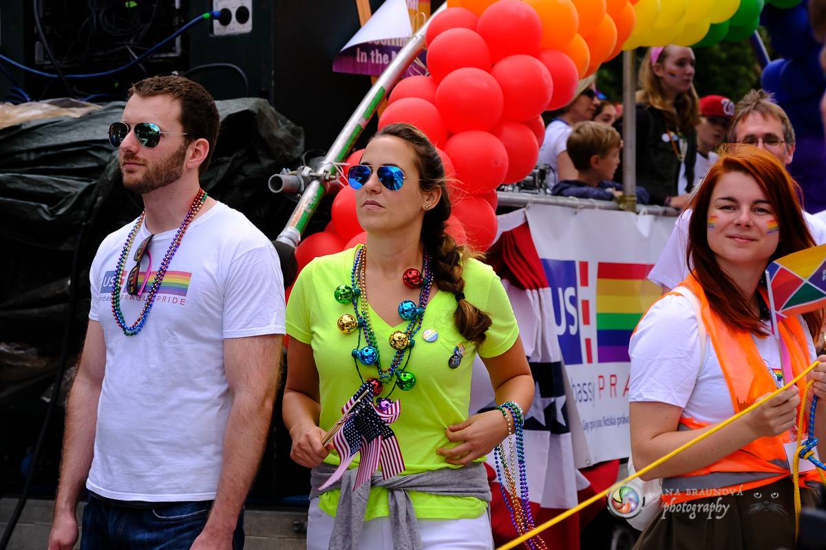 Prague Pride vyvrcholila duhovým průvodem a festivalem na Letné, vystoupila rapperka SharkaSs